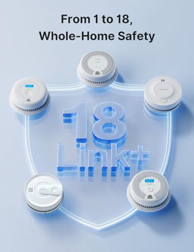 Image of X-Sense 1-Pack Interconnected Smoke and CO Detector, SC06-W