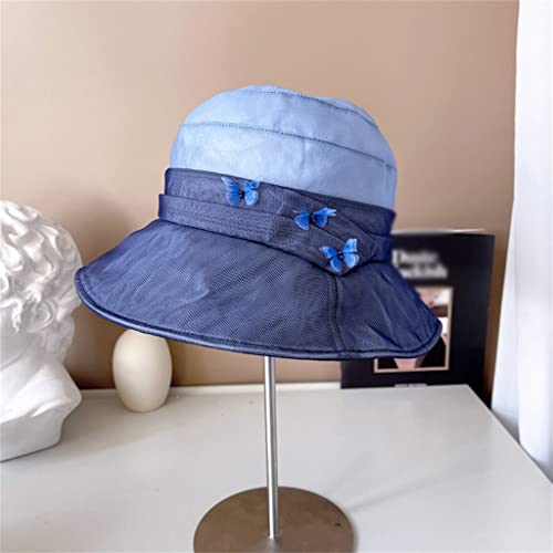 Chapeau pêcheur de soie bicolore idéal pour vos balades en ville