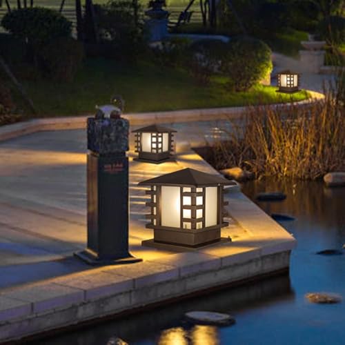 Pilier Lumineux Extérieur 30CM : Lampadaire Étanche pour Jardin et Balcon