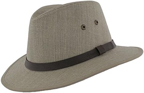 Irish Linen Safari Fedora Hat UPF 40 