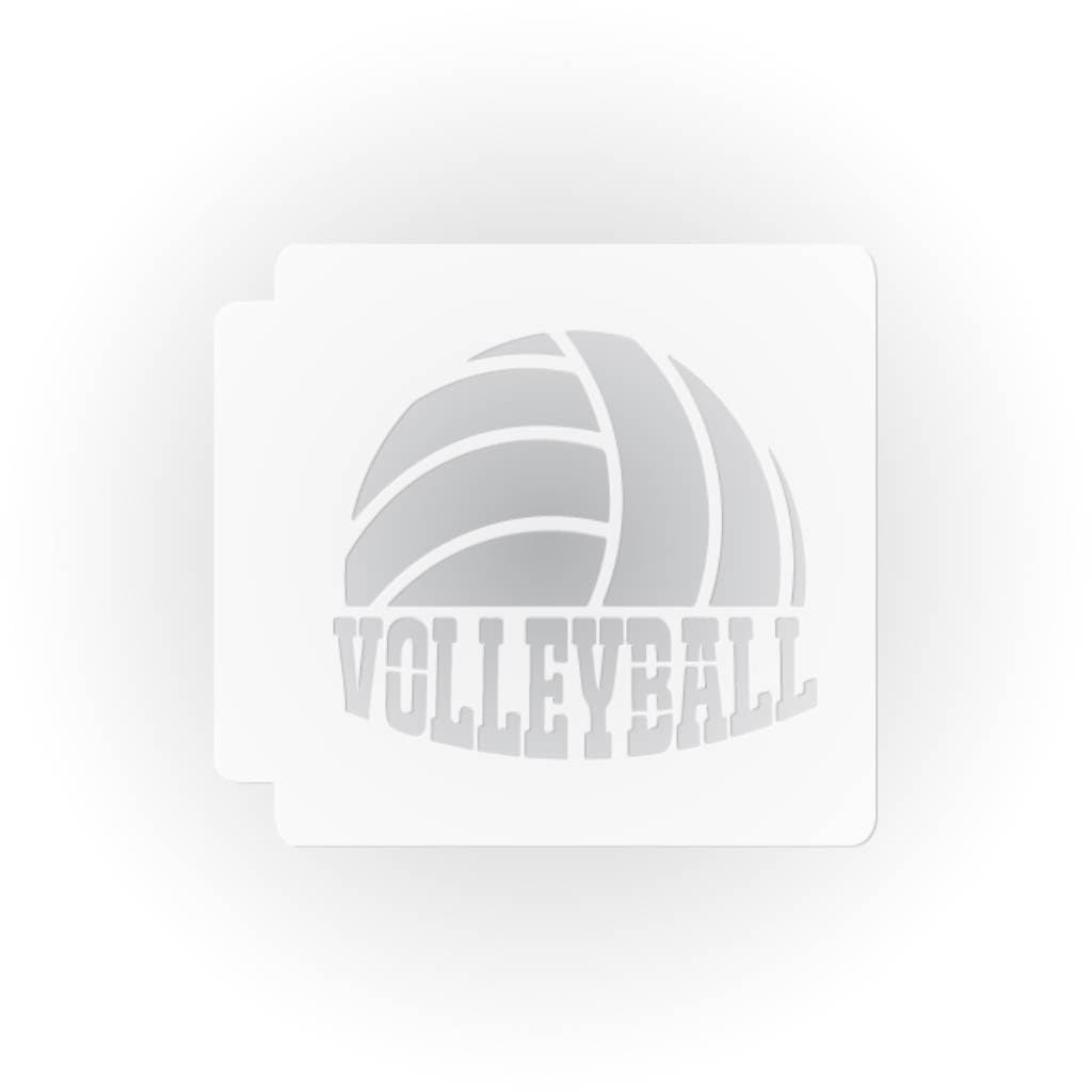 Volleyball 783-J459 Stencil (5.5 inch)