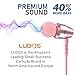 LUDOS OMNITONE USB C Headphones for iPhone 17 16 15 Pro Max Plus Air iPad Pro, 5 Years Warranty, USB-C Earbuds for Samsung Galaxy S24 S23 Ultra S22 S21 FE S20 Z Flip 3, USB Type C Earphones - Pink