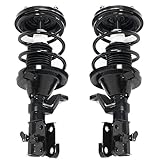 MILLION PARTS 2 Pcs Front Complete Strut Shock Absorber Assembly 172185 172186 fit for Honda 2003 2004 2005 Civic