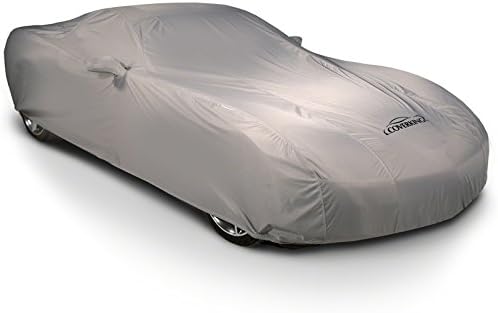 coverking custom fit exterior car cover designed for select chevrolet camaro model vehicles: autobody armor fabric, gray