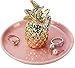 WANYA Ananas Ceramic Ring Jewelry Holder Decor Dish Organizer, Pineapple