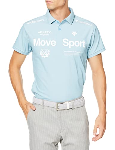 [デサント] 復刻モデルあり 半袖 ポロシャツ MOVE SPORTS 吸汗 速乾 ストレッチ UVカット(UPF50) SAM(Amazon限定復刻) L