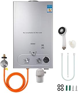 Happybuy Propane Hot Water Heater 18L Tankless Propane Water heater 4.8GPM Propane Tankless