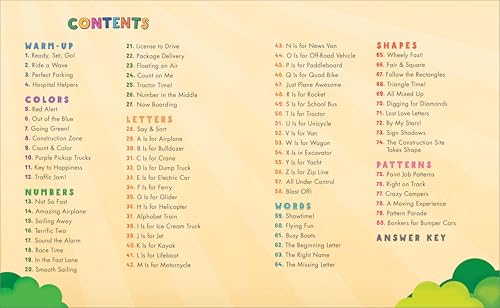 Callisto Kids Deneen, Valerie Preschool Activity Book Trucks thumb #7