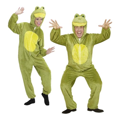 W WIDMANN MILANO Party Fashion - Costume grenouille, combinaison avec capuche, costume animal