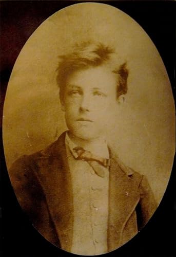 Tableau Rimbaud portrait vintage pour une ambiance de cabinet de curiosités et salon littéraire
