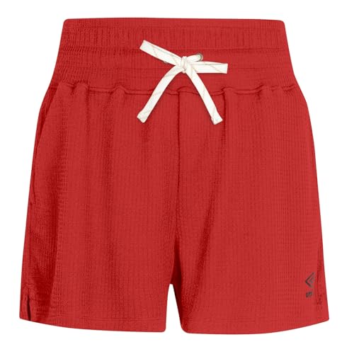 Short gaufré ample en tricot Umbro femme doté d'une maille alvéolée ultra douce