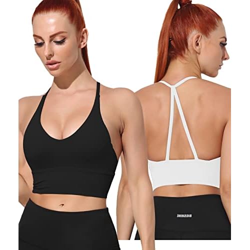 PINKCOSER Women's Sports Bras Medium 03l-cyan