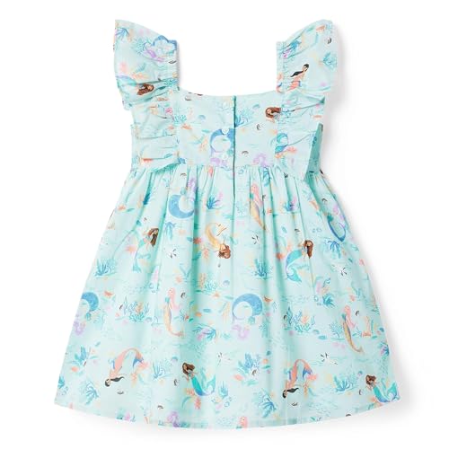Janie and Jack Girl's Little Mermaid Printed Dress (Toddler/Little Kids/Big Kids)2