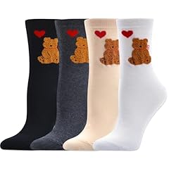Cute Bear 01 - 4 Pairs