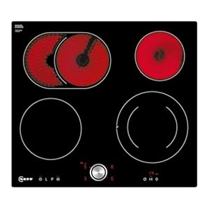 NEFF T16PT76X0 N 70 Elektrokochfeld 60 cm, 17 Leistungsstufen, Warmhaltefunktion, Abschalttimer, Laufzeitanzeige, TwistPad, Powerstufe, Bräterzone, Glaskeramik, Zweikreis-Kochzone, Schwarz