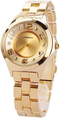 2014 New Arrival Sinobi Golden Japan Move Luxury Men's Wrist Watch