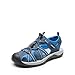 DREAM PAIRS Sandalias Hombre Verano Trekking Deportivas Playa Antideslizantes Zapatos con Punta Cerrada de Senderismo,Size 44,Armada,DMUMST2505