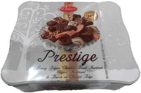 Delacre Prestige Belgian Cookies, Chocolate, 49.4 Ounce