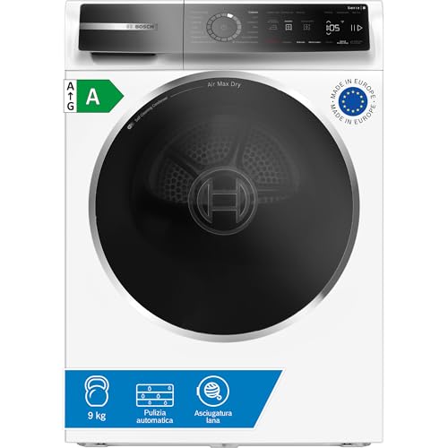 Bosch WRB247C0IT Serie 8 Asciugatrice smart a pompa di calore,