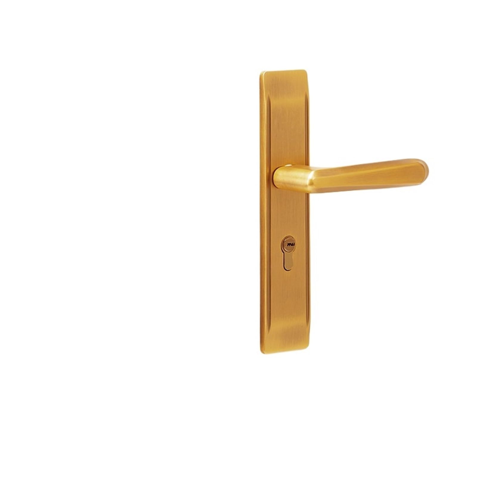 Aepqbgqj One Color Antique Brass Zinc Alloy Simple Magnetic Silent Mechanical Lever Handle