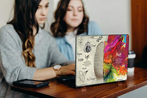Image of Galaxsia Vinyl Skin Sticker Cover Art Decal Protector Cover Case for 11.6 inch -15.6 inch Inch