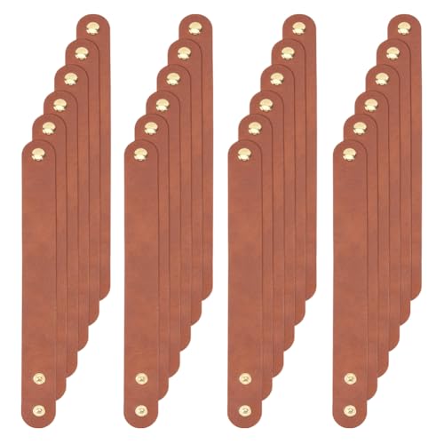 Bracelets réglables en cuir véritable : base idéale pour vos projets DIY