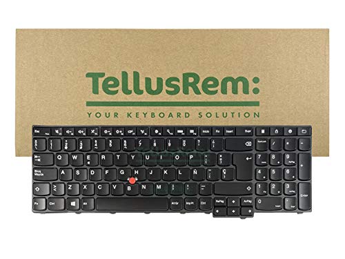 TellusRem Clavier de Remplacement Espagnol Non rétroéclairé pour Lenovo Thinkpad E531 T540 T540P T550 L540 W540 W550S W550 W541