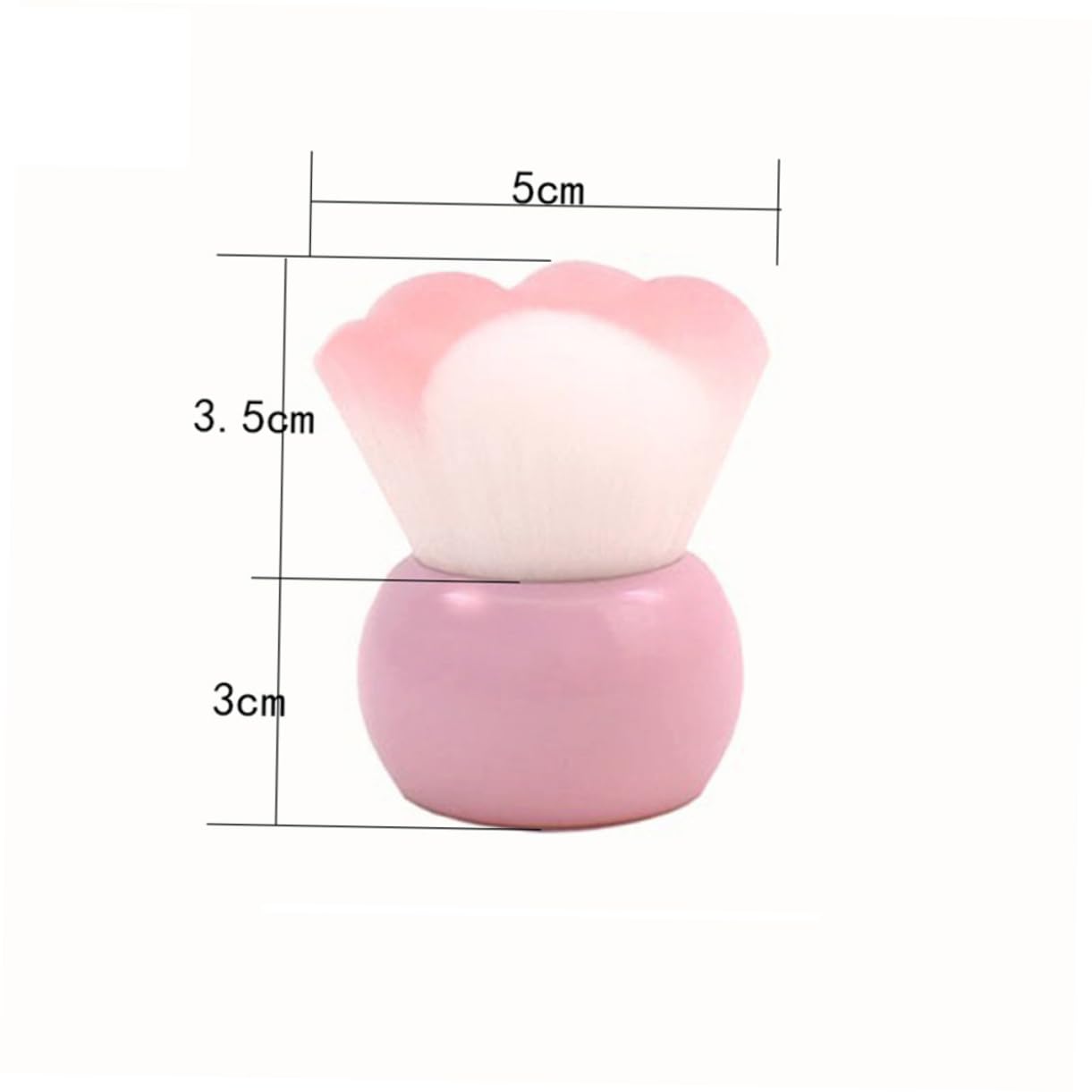 BELLIFFY Makeup Powder Blush Brush Cat Claw Design for Ladies Washable Reusable