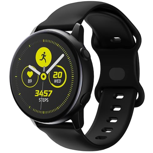 BYISYUE Silicona Pulsera de Repuesto para Amazfit GTR Mini/GTR 42mm/GTS 4/4 Mini/3/2/2e/2 Mini, 20mm Deporte Brazalete Correa para Amazfit Bip 3/3 Pro/S/S Lite/U/U Pro/Active/Active 2