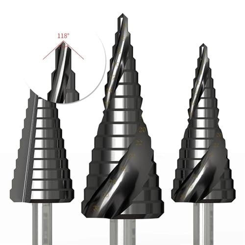 Foret d'alésage en acier inoxydable foret pagode cobalt pour percer sans dévier