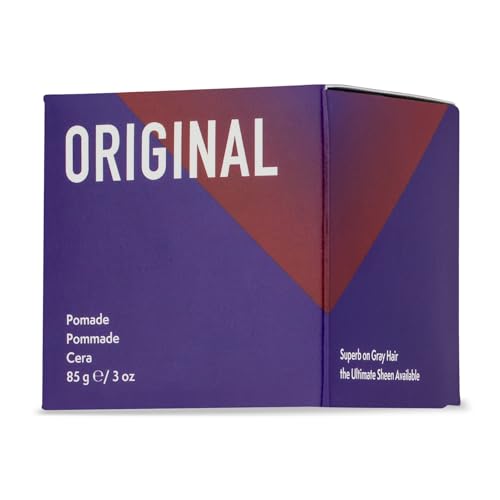 JOHNNY B. Original Oil-Based Professional Pomade for Men, Gluten-Free, 3 oz.