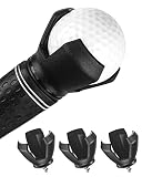 Vibit 3-Prong Golf Ball Retriever Grabber for Putters Golf Pick-up Claw Plastic Grip Sucker Tool Por