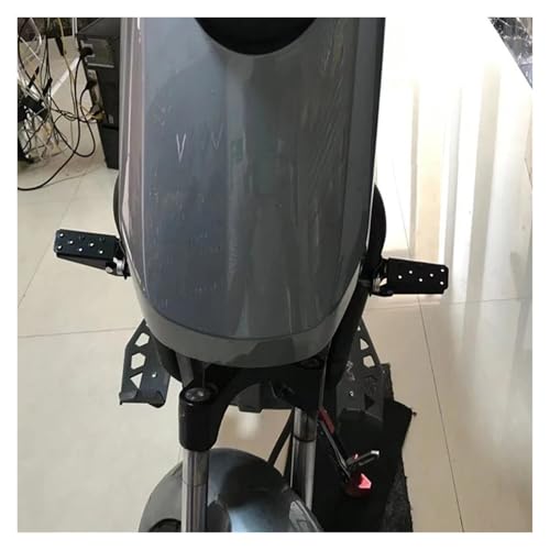 Repose-Pieds Remplacement Vélo Pliables et Noirs en Paire