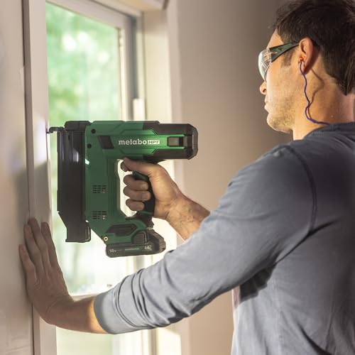 Metabo HPT 18V MultiVolt Compact Cordless Brad Nailer Kit, 18 Gauge Nailer with Power Tool 2.0Ah Lithium Ion Battery, Drives 5/8" to 2" Brad Nails, 700 per Charge, NT1850DG by Metabo HPT - Image 7