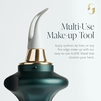 Guide Beauty GUIDE Wand, Easy Tightlining & Winged Eyeliner, Multi-Use Universal Design Cosmetic Tool for Eye & Lip Liner, Ideal for Make-up Novices, Limited Vision or Hand Dexterity