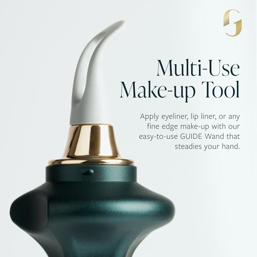 Guide Beauty GUIDE Wand, Easy Tightlining & Winged Eyeliner, Multi-Use Universal Design Cosmetic Tool for Eye & Lip Liner, Ideal for Make-up Novices, Limited Vision or Hand Dexterity