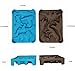Win&Co Dinosaur Ice Trays Chocolate Molds and 100% Food Grade Pure Silicone Set of 2