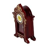 uhr puppenstube Eine schöne Miniatur klassische Tischuhr