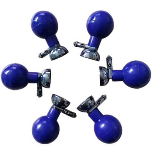 Électrode à bille d'aspiration pour adulte avec base en chlorure d'argent bleue