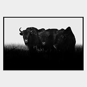 SIGNWIN Framed Canvas Wall Art Wild Animals Canvas...