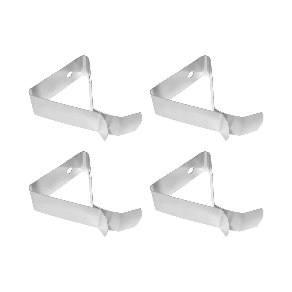 ccHuDE 4 Pcs Stainless Steel Thermometer Probe Clip Holders