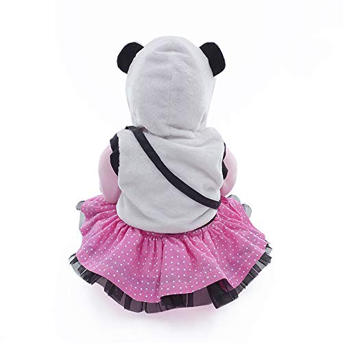 Eastdall Bonecas Renascidas,Boneca renascida realista de 22 polegadas, feito à mão, brinquedo de cor