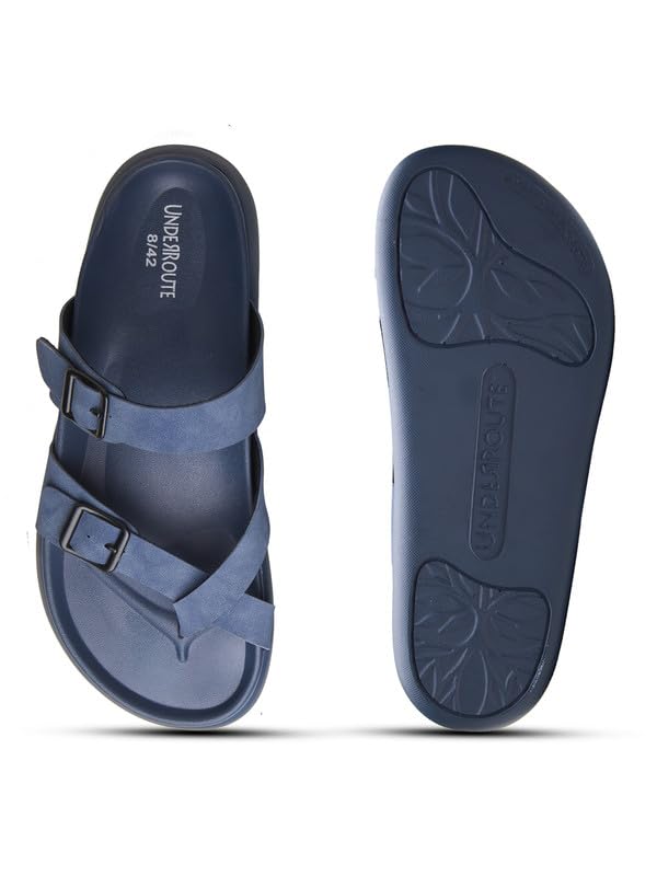 Image of UNDERROUTE mens Underroute Urgh 02 Stylish Durable Soft Footbed Synthetic Casual Sandals for Men Sandal