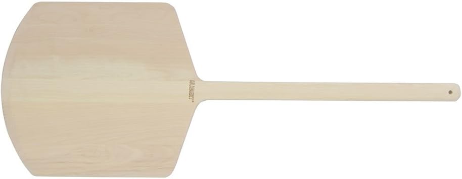 Mr. Peel 4268 Pizza Peel - Deluxe Wood, 16"Wx18"D Blade