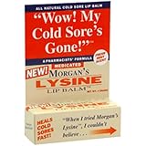 Morgans Morgans Lysine Lip Balm Medicated, 0.17 oz by Jubujub