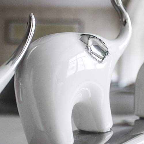 Éléphant feng shui céramique pour sublimer une entrée vide - 4