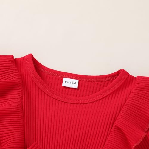 Toddler Baby Girl Christmas Dress Kids Santa Claus Red Princess Tulle Tutu Dress Holiday Party Outfit4