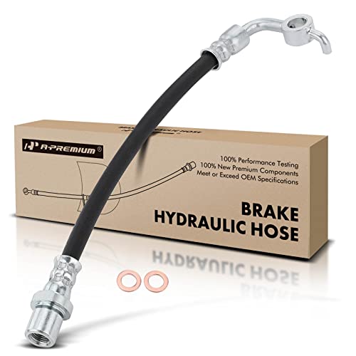 A-Premium Rear Passenger Outer Brake Hydraulic Hose Compatible with Subaru