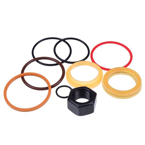 Image of 6803329 7137769 Hydraulic Lift Cylinder Seals Kit Fits Compatible with Bobcat 444 500 520 530 533 540 542B 643 731 743