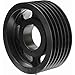 Browning 6B5V160 Split Taper Sheave, Cast Iron, 6 Groove, A, B or 5V Belt, Uses R1 Bushing